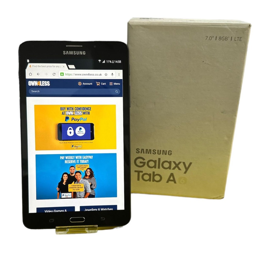Galaxy Tab A6 2016 7" 8GB Unlocked Own4Less